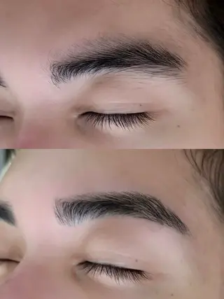 メンズ アイブロウ LUNELLA☾ ໋ SANKAのマツエク・マツパデザイン