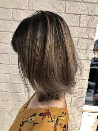 ミディアム カラー OTAKU HAIR STUDIO所属・shin✨今月注目✨ スタイリスト（急募）のヘアスタイル