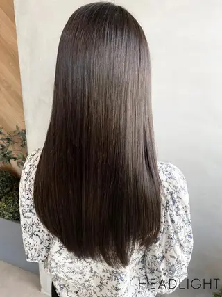 セミロング サイ アオイのヘアスタイル