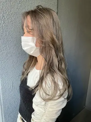 ロング LORENAO所属・ブリーチなしカラー♡ rinaのヘアスタイル