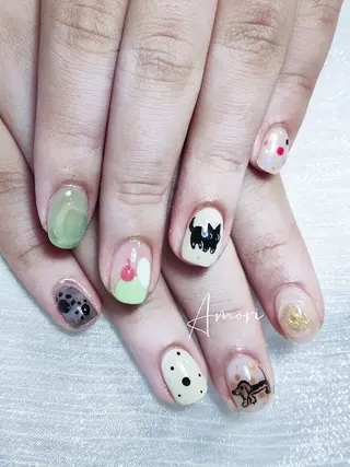 ネイル XIXI 🦁のネイルデザイン