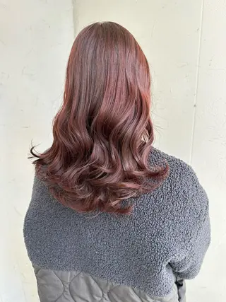 ロング 永田 彩華のヘアスタイル