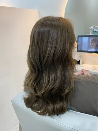 ミディアム 柏駅前/ 髪質改善/ イルミナ/ 半個室のヘアスタイル