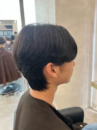 パーマ メンズ 濱田 憲史郎のヘアスタイル