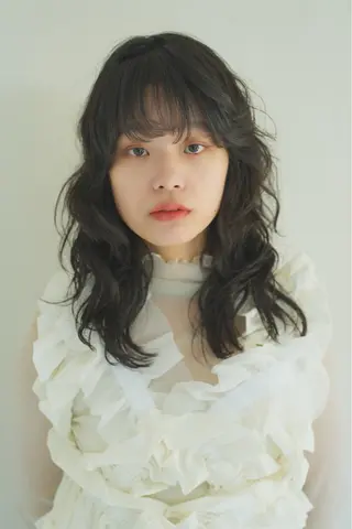 ミディアム パーマ brace cerne  心斎橋店所属・清野 敬司のヘアスタイル