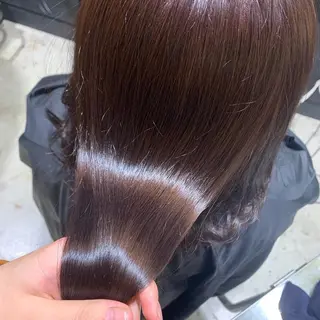 ミディアム ノグチ ナツコのヘアスタイル