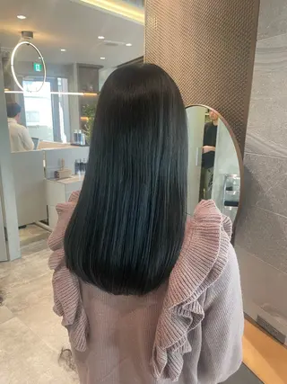 セミロング 新宿/新宿三丁目 yuinaのヘアスタイル