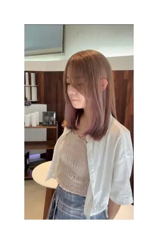 セミロング hair studio Zen〜kalon所属・Zen⭐︎ Juraのヘアスタイル