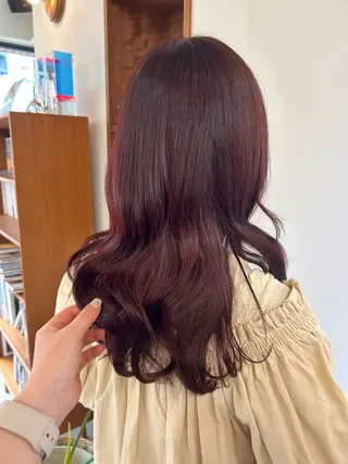 カラー 藤原 あかりのヘアスタイル