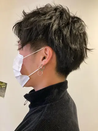 パーマ メンズ 松村 由莉香のヘアスタイル