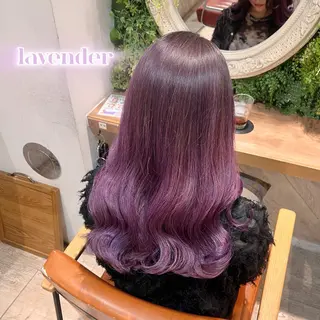 ロング カラー ガーリー/暖色カラー /横浜/さくらのヘアスタイル