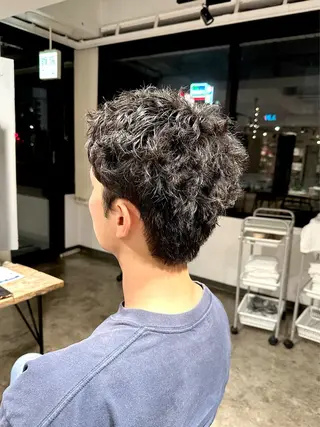 パーマ メンズ 骨格補正施術/メンズ 専門美容師/YUYAのヘアスタイル