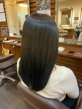 セミロング 韓国レイヤー/ 顔周り💕田中将吾のヘアスタイル