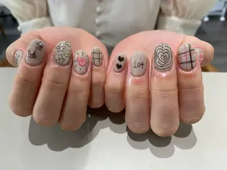 ネイル Yarm As Etel　。のネイルデザイン