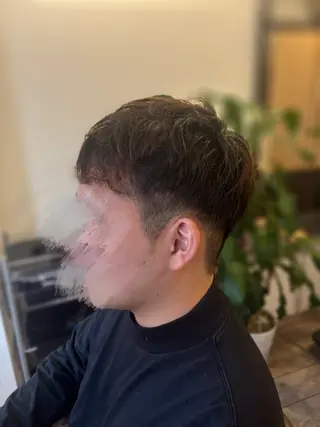 メンズ ️🫧押上️🫧はな 🫧うる艶パーマのヘアスタイル