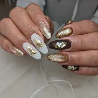 ネイル 門戸厄神プライベートサロンulunail所属・ulunail mikaのネイルデザイン