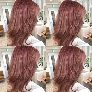 ミディアム カラー JILBLAN京都 ショート/ハイライトのヘアスタイル