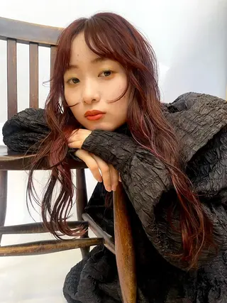 ロング mashu北堀江店所属・似合わせカラー/ 堀江美容室/レミ🎀のヘアスタイル