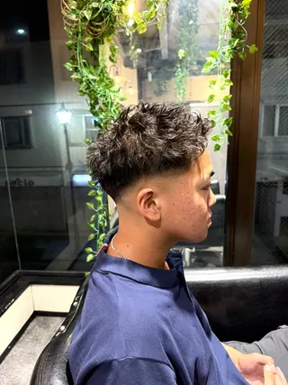 ショート メンズ 大倉山駅メンズヘア ヒダカミズキのヘアスタイル