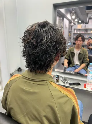 パーマ メンズ EMANON  ANNEX池袋東口店所属・SiV(ｼﾋﾞ)✂︎ メンズ専門💈のヘアスタイル