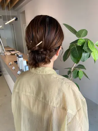 ミディアム haruki所属・. nozomiのヘアスタイル