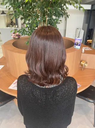 ミディアム カラー ayaka |トレンドヘアのヘアスタイル