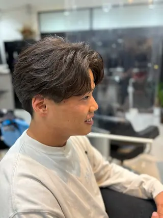 ショート パーマ 清水 勇希のヘアスタイル