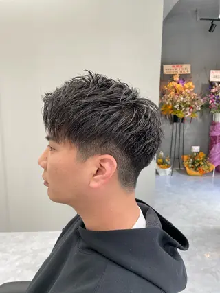 ショート メンズ ✨️メンズ高評価✨️ 野口虎剛のヘアスタイル