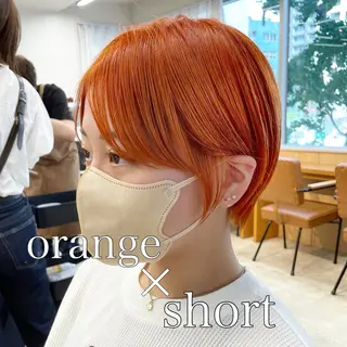ショート カラー sand  S Ginza所属・🌟sand🌟 丸山悠斗のヘアスタイル