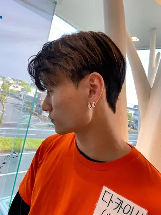 ショート メンズ AIRFLOW所属・韓国ヘア ユイカのヘアスタイル