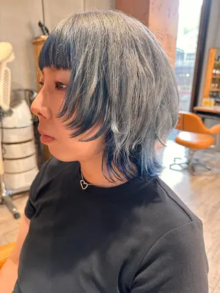 カラー 派手カワ🌈💖 イノウエアヤカのヘアスタイル