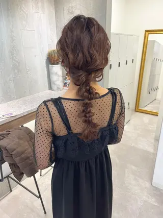 ロング ヘアアレンジ ♡manami ♡のヘアスタイル
