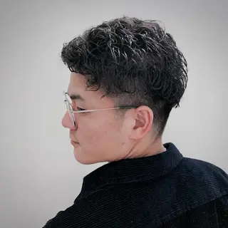 ショート メンズ HIROGINZA ヒロ銀座 青山所属・マツオ リュウホウ🐉のヘアスタイル