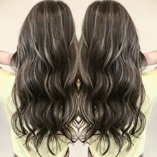 ロング カラー Hair make VERDA所属・富永 憲一郎のヘアスタイル