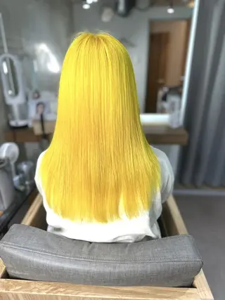 セミロング カラー ヘアアレンジ パーマ キッズ メンズ 深夜美容師🌞yuu イメチェンお任せ🩷のヘアスタイル