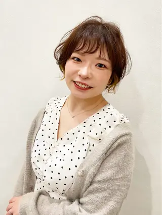 ショート ase.糸島店所属・UEDA AYAのヘアスタイル