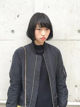 ミディアム カラー LUCK本厚木 浦住 貴大のヘアスタイル