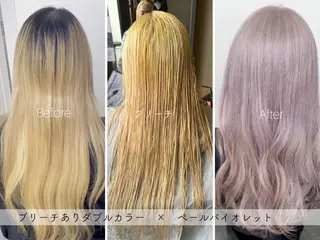 カラー SARAJU 仁川店【カラー特化】のヘアスタイル