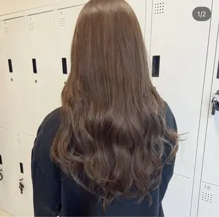 ロング カラー カラーモデル募集中⭐ ナツのヘアスタイル