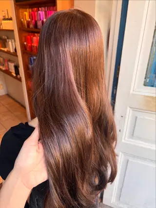 セミロング 艶カラー💎 / Ayakaのヘアスタイル