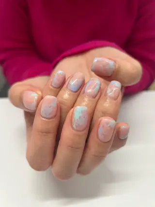 ネイル プライベートネイルサロンone nail所属・one nail 【カラフル/個性派】のネイルデザイン