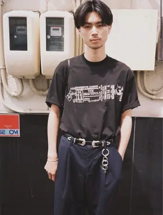 ショート メンズ MIKU 岡山／倉敷のヘアスタイル