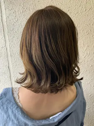 ミディアム カラー サダハルカ |chouetteのヘアスタイル