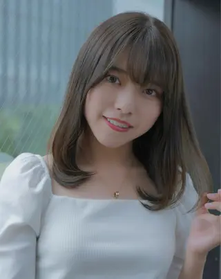 ロング カラー SALOWIN原宿AROA店所属・顔まわり神カット✂︎ 齋藤雄大【表参道】のヘアスタイル