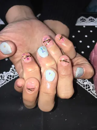 ロング ネイル miwa ミワのネイルデザイン