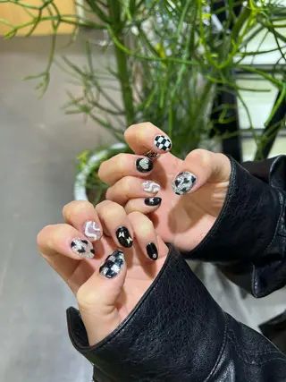 ネイル 韓国🩶Y2Kネイル 💫くれはのネイルデザイン