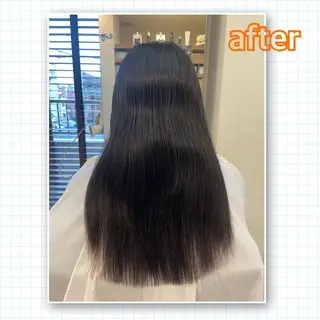 ロング アミーベル🧸🧡 井口店✂️しおりのヘアスタイル