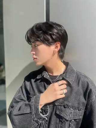 メンズ メンズセンターパート 🇰🇷wakanaのヘアスタイル