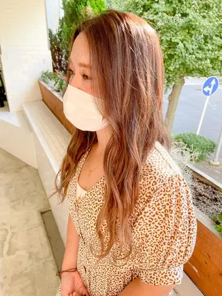 ロング COMILE 🌼 SUZUKAのヘアスタイル