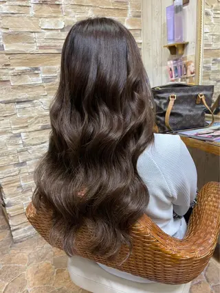 ロング kr2s アメ村のヘアスタイル